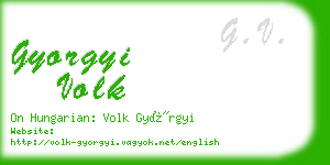 gyorgyi volk business card